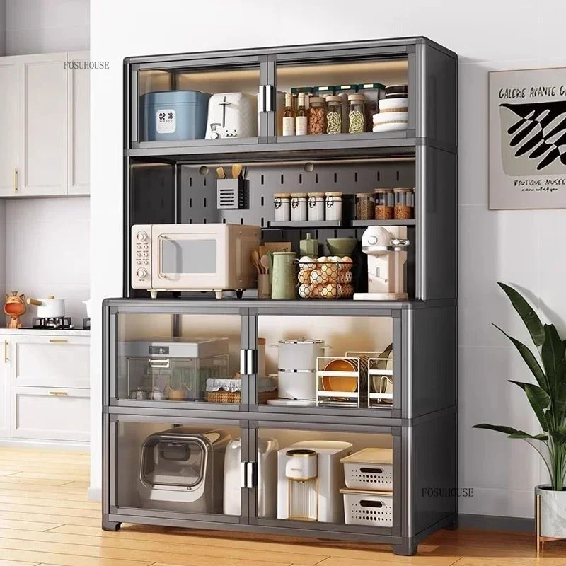 Kitchen Appliances Small - Modern Alüminyum Alaşımlı Mutfak Dolabı, Ev