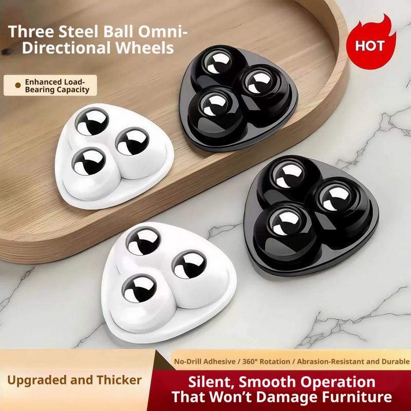 Kitchen Appliances Small - 4 adet kendinden yapışkanlı evrensel döner