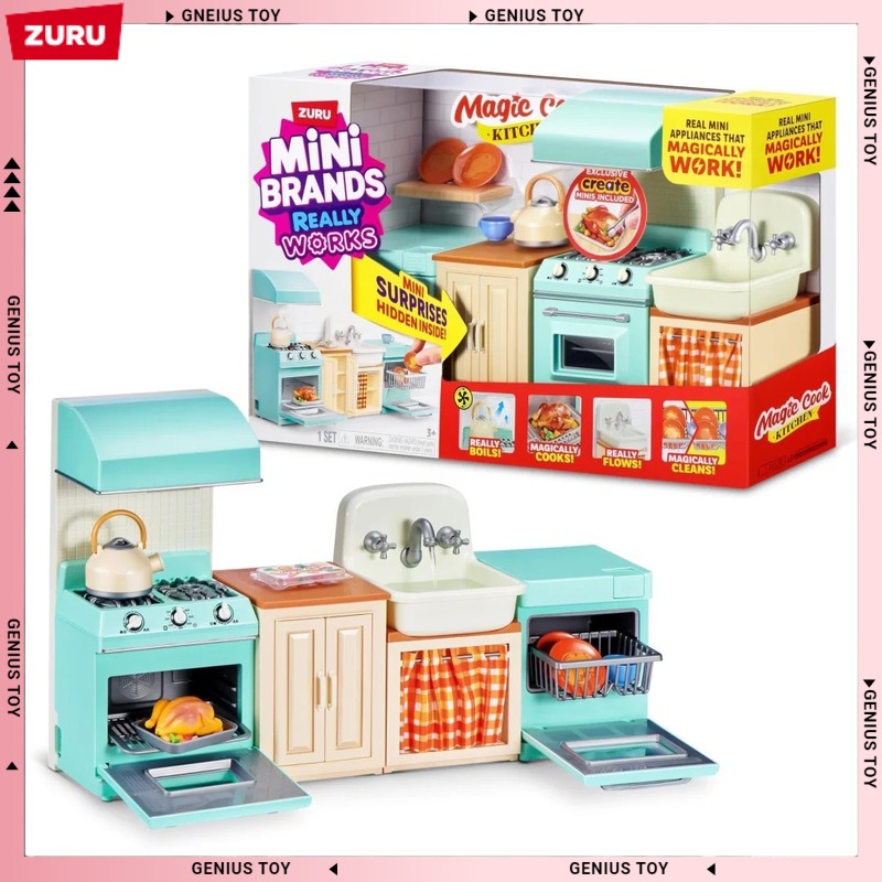 Kitchen Appliances Small - Zuru Mini Markalar Sihirli Aşçı Mutfak