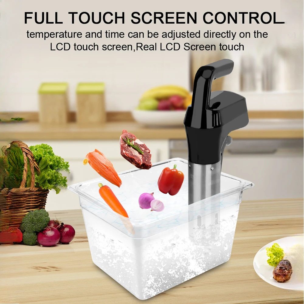 1100W Vakum Sous Vide Ocak LCD - Sous Vide Immersion incelemesi ve fiyatı