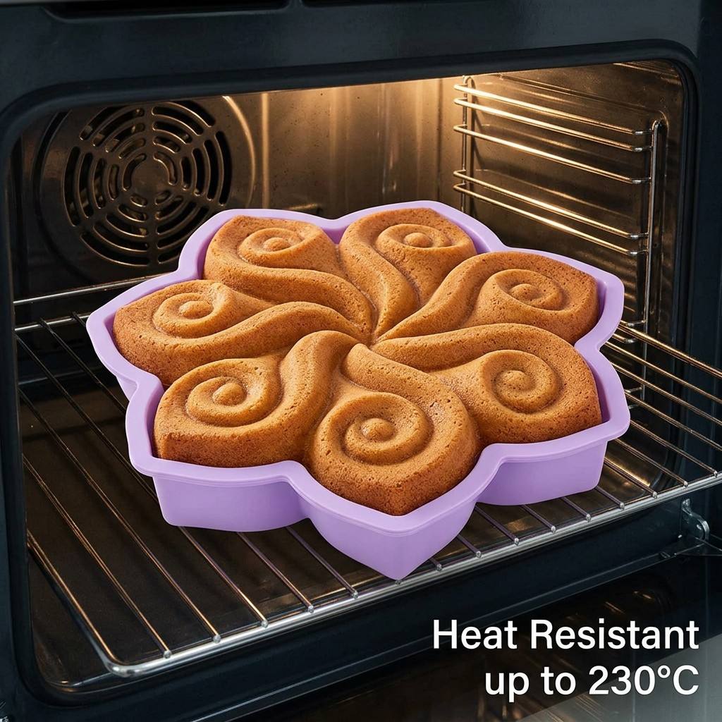 Büyük Çiçek Silikon Kek Kalıbı - Kitchen Appliances On Sale incelemesi ve fiyatı