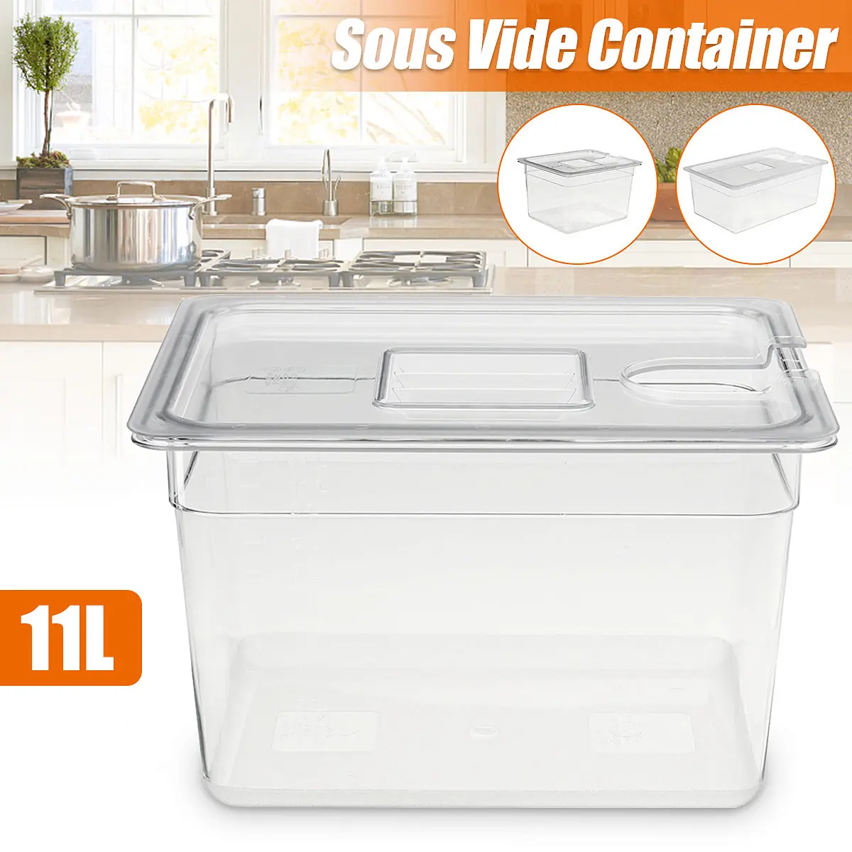 6L 11L Sous Vide Konteyner Su  - Sous Vide Immersion incelemesi ve fiyatı