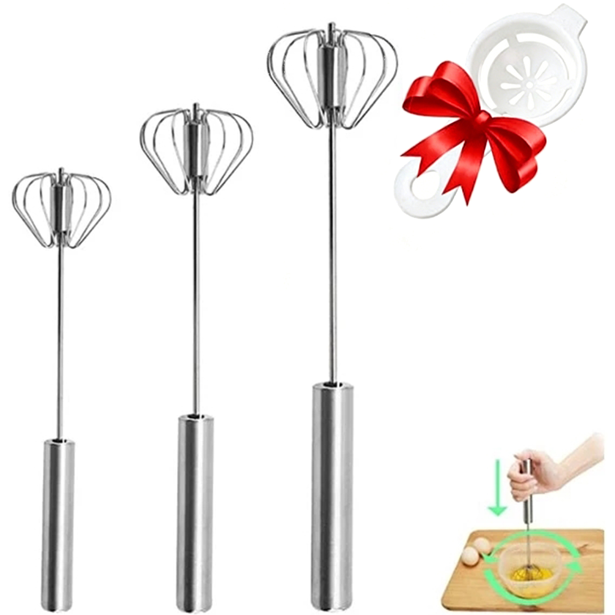 1/3 adet Paslanmaz Çelik Yumur - Kitchen Appliances Electronics incelemesi ve fiyatı